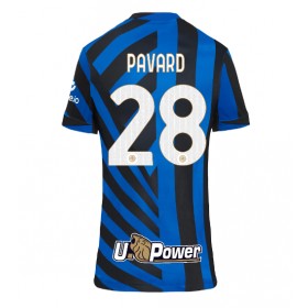 Dámské fotbalový oblečení Inter Milan Benjamin Pavard #28 Domácí košile 2024-25 Krátkým Rukávem